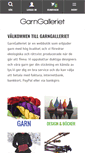 Mobile Screenshot of garngalleriet.se