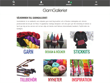 Tablet Screenshot of garngalleriet.se